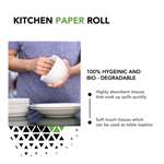 3Ply Kitchen Tissue Paper Roll 60Pulls- 3Rolls